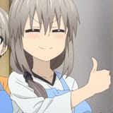 Tsuki thumbs up