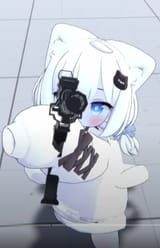 Filian smol takes aim