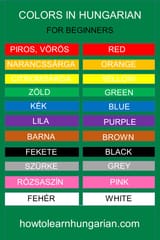 Colours-in-Hungarian