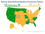 circumcision medicaid map