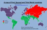 First-Second-Third-world-map