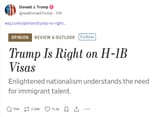 Trump H1B