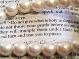 cast pearls before swine and be torn to pieces