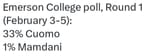 first poll