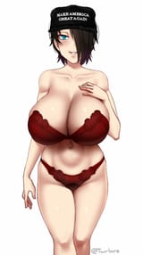 SayaRedLingerie