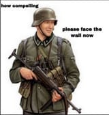 face the wall now