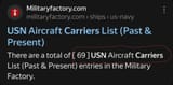 USN carriers