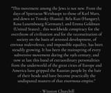 churchill about jews
