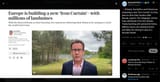 Finland, the Baltics and Poland are preparing a new &#039;Iron Curtain&#039; as they plan to mine their borders with Russia, reports The Telegraph. 24-06-2025