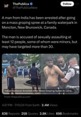 Moncton Waterpark Groping - ThePublica tweet