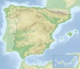 Reliefkarte_Spanien_mit_Kanaren