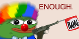clown frog enough