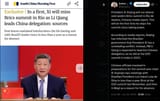 President Xi Jinping will not attend next week&#039;s Brics summit in Rio de Janeiro, Chinese media report. This will be the first time he skips the summit 25-06-2025