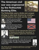 Rothschilds behind US civil war