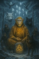 Norse Vali Vanir Monkey Buddha