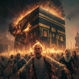mecca on fires