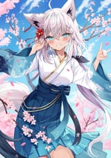 Fubuki_blushing cherry kimono_70c7afb61bc5eb85c84f4c1c290cdddf