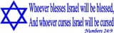 Blessed is he who Blesses Israel