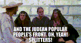 life of brian SPLITTERS