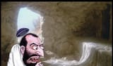 Christ is risen_tomb is empty_Jew is scared