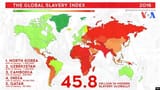 global slavery index map world