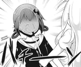 Gabriel serving Satania