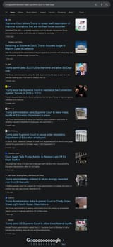 trump administration asks supreme court to take case - Google search
