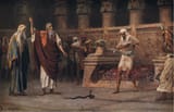 Anton_Robert_Leinweber_-_Moses_and_Aaron_before_Pharaoh_from_Hulberts_Story_of_the_Bible_published_by_The_-_(MeisterDrucke-646858)