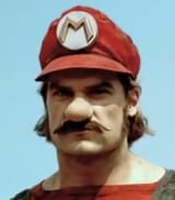 real mario
