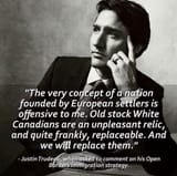 trudeau anti european anti canadian