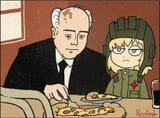Katyusha wanted USSR, instead she got Gorbi Pizza Hut