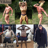 Viking vs Jew manlet