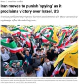 Iran victory