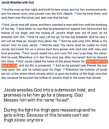 jacob wrestles god+