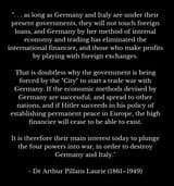 Germany - Hitler - Pre War Condition - Economy Model
