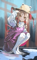Suwako_the day of running water_smug, somehow_1721031691176759