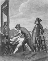 french-revolutionary-robespierre-being-put-to-the-guillotine-after-the-french-revolution