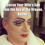 jordan peterson ass dragon
