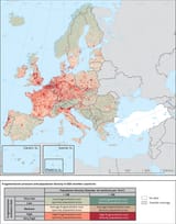 Map cameras Europe