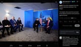 First photo released from the Trump–Zelensky meeting in The Hague. 25-06-2025 discussed the purchase of air defense systems and sanctions