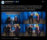 More images from the meeting between Trump and Zelensky on the sidelines of the NATO summit in The Hague. Trump said that both leaders 25-06-2025