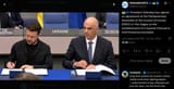 President Zelensky has signed an agreement at the Parliamentary Assembly of the Council of Europe (PACE) in The Hague 25-06-2025