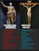 prechristian values vs christian values