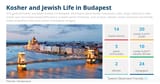 Budapest Jewish &amp; Kosher Guide 2024 Kosher Info in Budapest Hungary 24 synagogues