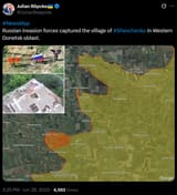 jihadi julian Shevchenko village liberated
