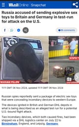 weaponised dildos