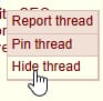 Hide Thread