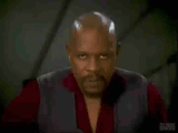 sisko cheers for his false flag