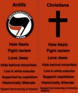 antifa and christians