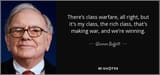 buffet spills the beans